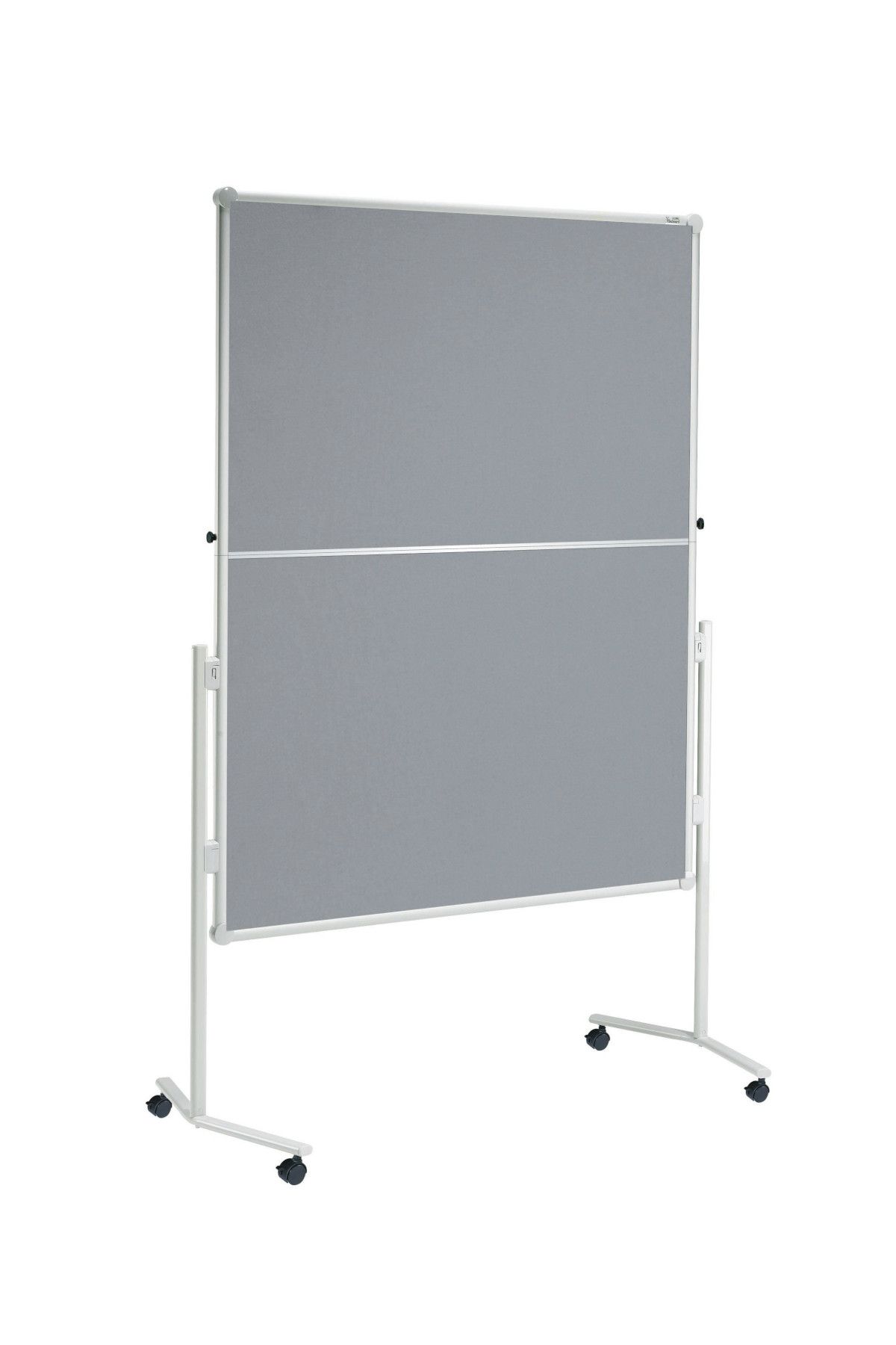 Moderationstafel MAULpro klappbar Textil grau,  150x120 cm 