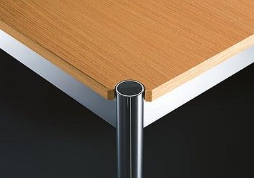 USM Haller Tisch Plus,Tiefe 1000 mm, Oberfläche Holz furniert