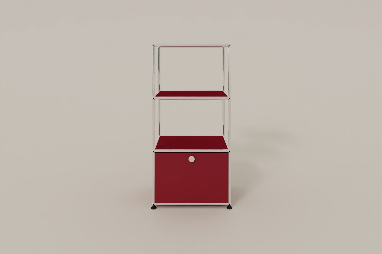 USM Haller schmales Highboard mit einer Klapptüre