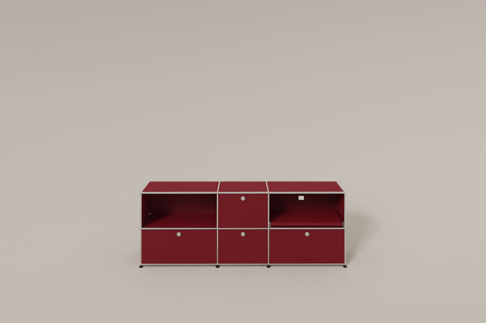 USM Haller Sideboard, 4 Klapptüren, 1 Ausziehtablar