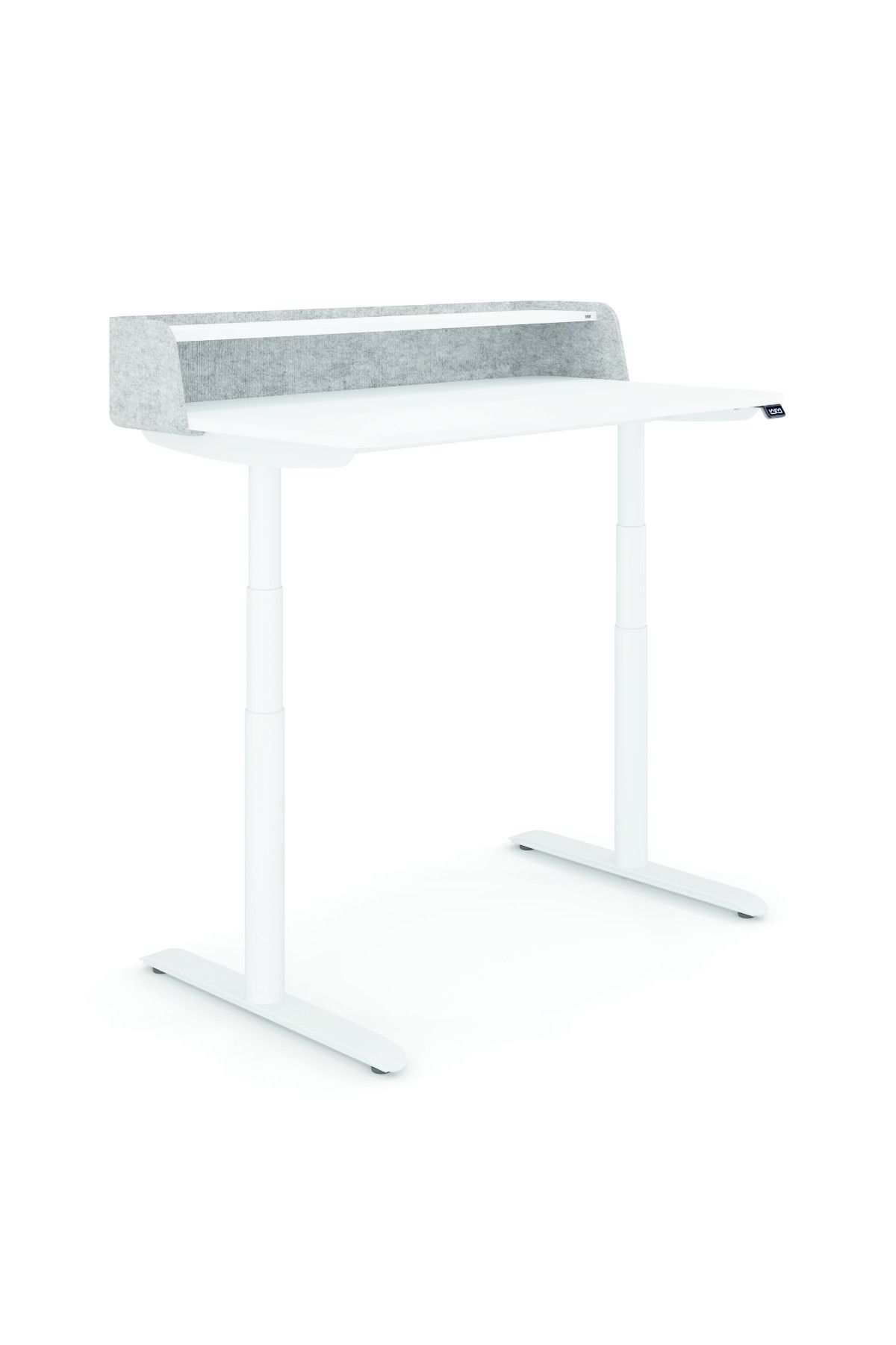 Sedus se:desk home Höhenverstellbarer Schreibtisch in Platte Purweiß