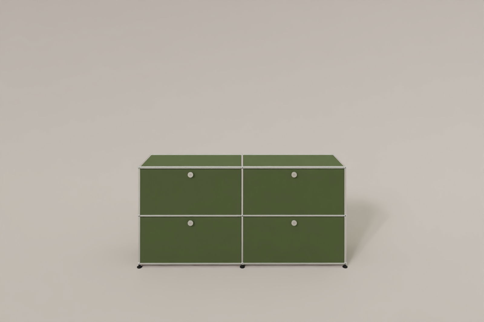 Farbe wählbar - USM Haller Sideboard, mit 4 Klapptüren